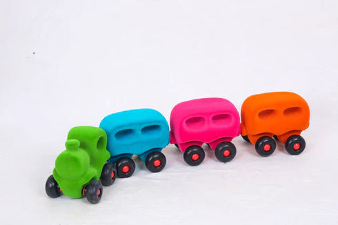 Rubbabu Magnetic Wholedout Choo Choo Train & Coaches