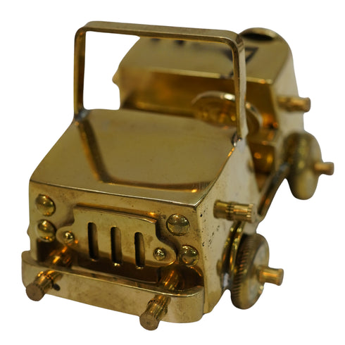 Brass Vintage Open Car Showpiece 406g Pack of 1