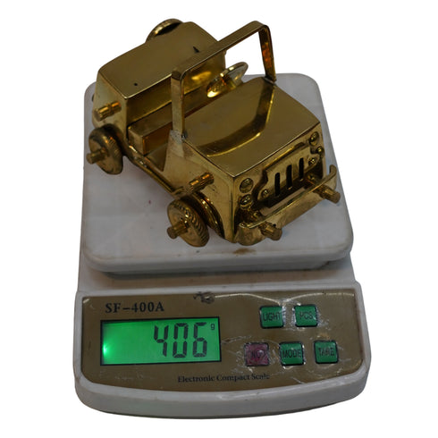 Brass Vintage Open Car Showpiece 406g Pack of 1