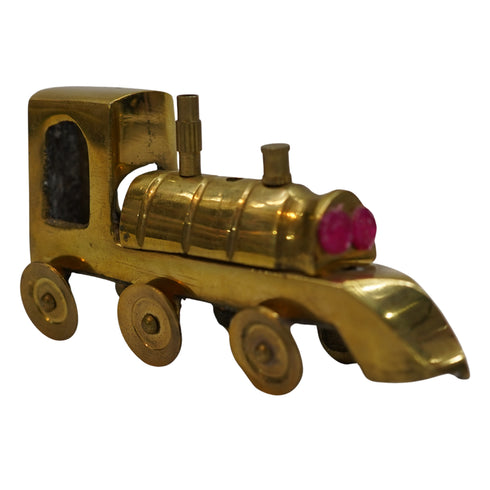 Handicraft Home Decorative Brass Train 137g Pack of 1