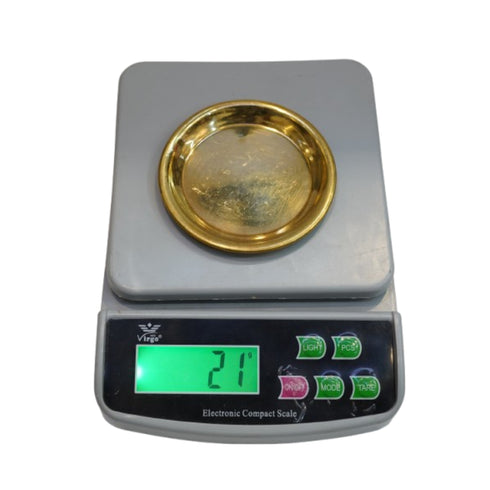 Polished Brass Plate 21g (Pack of 2)
