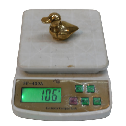 Brass Duck Figurine for Home 106g Pack of 1