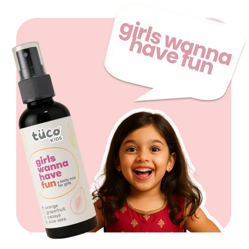 Tuco Natural Body Mist for Girls