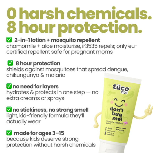 Tuco Don't Bug Me Mosquito Repellent Lotion