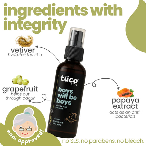 Tuco Everyday Body Mist for Boys