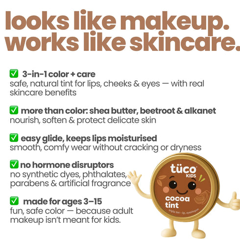 Tuco Cocoa Lip Cheek & Eye Triple Tint