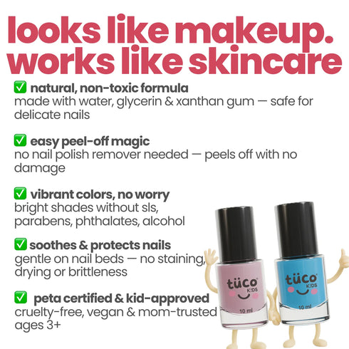 Tuco Water based nail paint for kids