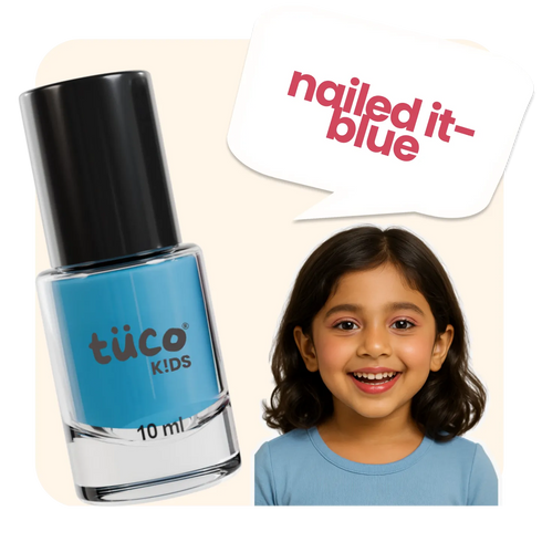 Tuco Blue Glycerin Nail Paint