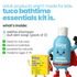 Tuco Bathtime Essentials Kit Dull Skin Handmade Soap (Pack of 2) + Shampoo 300ml