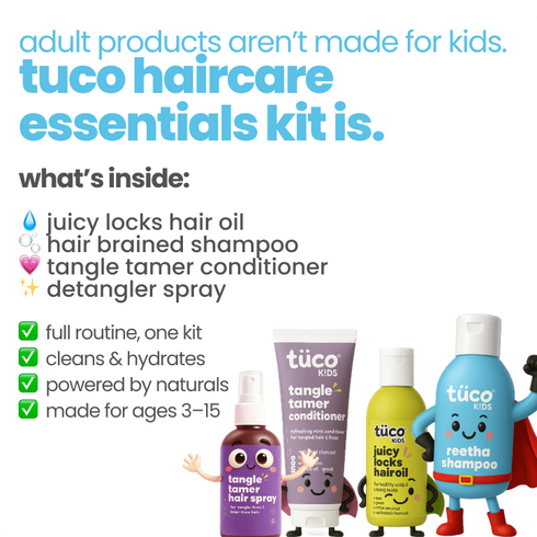 Tuco Ultimate Hair Care Kit: Shampoo Hair Oil | Conditioner | Hair Detangler