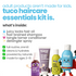 Tuco Ultimate Hair Care Kit: Shampoo Hair Oil | Conditioner | Hair Detangler