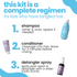 Tuco Spa Kit Shampoo 100ml + Conditioner 100g + Hair Detangler Spray 50ml