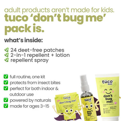 Tuco Mosquito Protection Pack (Lotion + Spray + Patches)