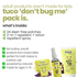 Tuco Mosquito Protection Pack (Lotion + Spray + Patches)