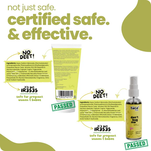 Tuco Mosquito Protection Pack (Lotion + Spray + Patches)