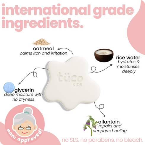 Tuco Kids Oat Bathing Bar for Baby & Newborn