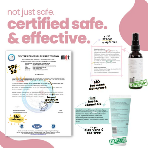 Tuco active girls summer essential kit: soothing gel + body mist + sunscreen spf50