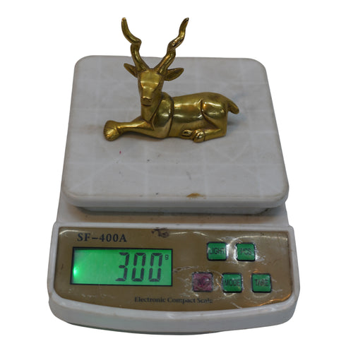 Brass Feng Shui Deer Statue 300g Pack of 1