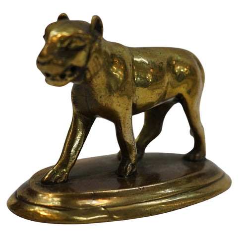Brass Wild Jaguar Animal Statue 116g Pack of 1