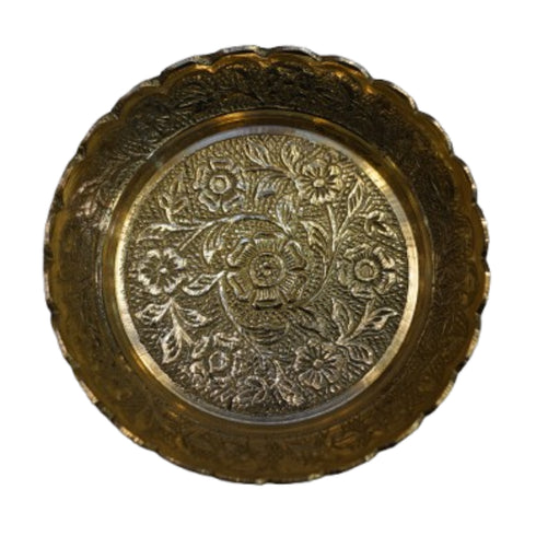 Plain Brass Plate 77g (Pack of 2)