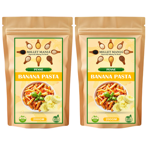Millet Mania Banana Penne Pasta