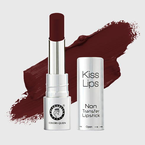 Colors Queen Kiss Lips Non-Transfer Matte Lipstick – 24 Bold Shades