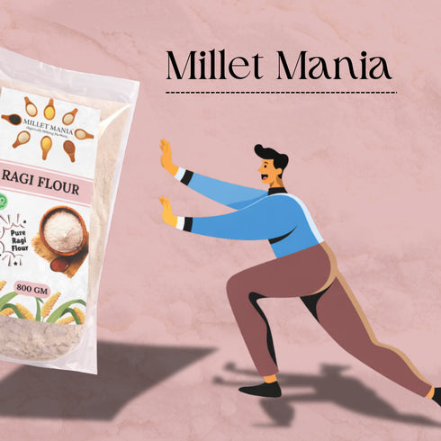 Millet Mania Ragi Flour Finger Millet Flour