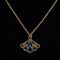 22 Carat Gold Plain Chain With Pendant 3.23g by Mahita Collections