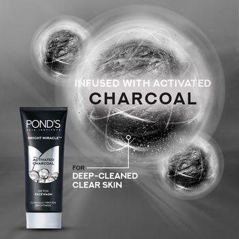 Ponds Bright Miracle Pure Detox Anti-Pollution Clear Face Wash