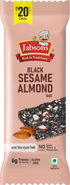 Jabsons Foods Black Sesame Almond Bar