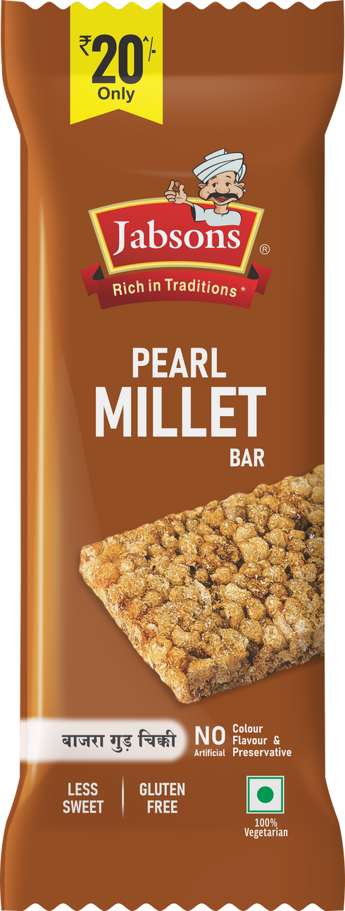 Jabsons Foods Pearl Millet Bar