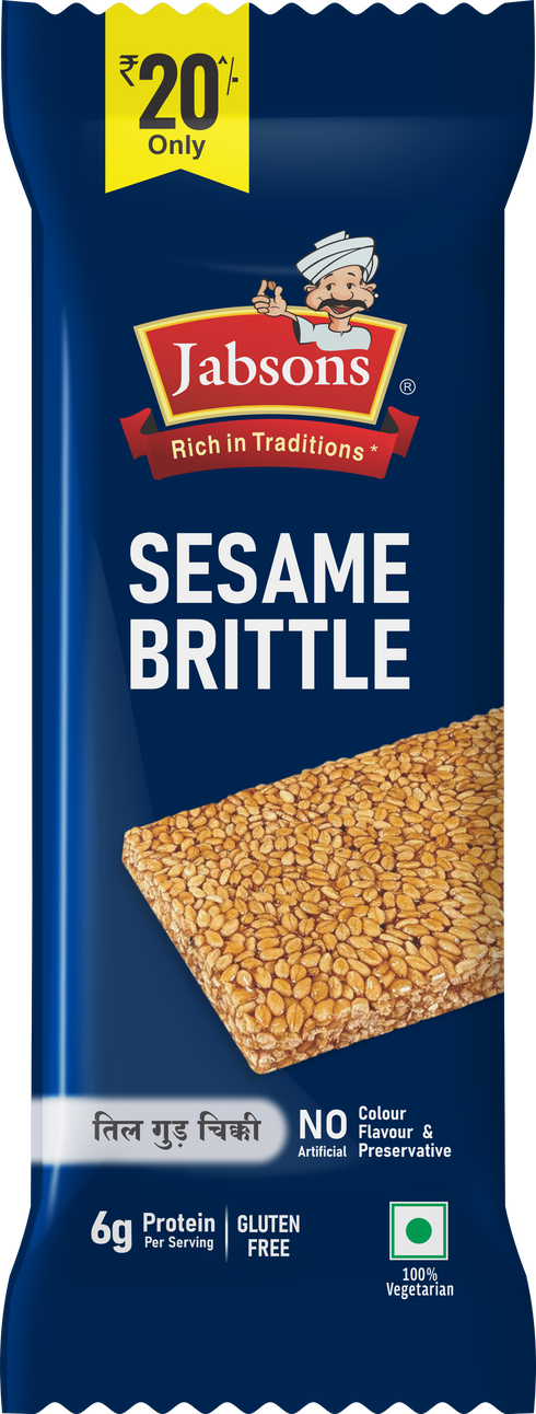 Jabsons Foods Sesame Brittle
