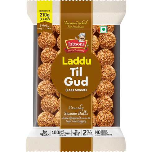 Jabsons Foods Til Chikki Laddu