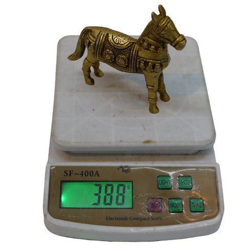 Home decore Brass Horse Idol 388g Pack of 1
