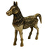 Pure Brass Horse Decorative Showpiece 699g Pack of 1