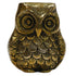 Brass Owl Statue Sculpture- for Goodluck 649g Pack of 1