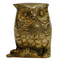 Pure Brass Handcrafted Owl Statue Sculpture 313g Pack of 1