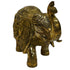 Brass Elephant Statue for Home 2639g Pack of 1