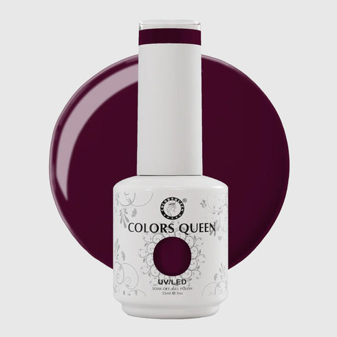 Colors Queen UV LED Soak Off Gel Polish - Poppy Nail Colors | 15 ML