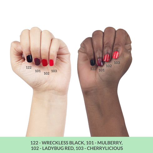 Disguise Happy Healthy Nail Polish Mulberry 101