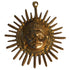 Decorative Sun Idol Face in Brass 600g Set of 1