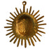 Decorative Sun Idol Face in Brass 600g Set of 1