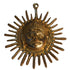 Decorative Sun Idol Face in Brass 600g Set of 1