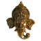 Brass Idol of Ganesha Wall Hanging 860g Set of 1