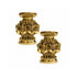 Brass Ashtalakshmi Face Kalash (Pack of 2) 2114g