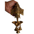 Brass Ganesha Wall Hanging Diya with Bells 697g Set of 1