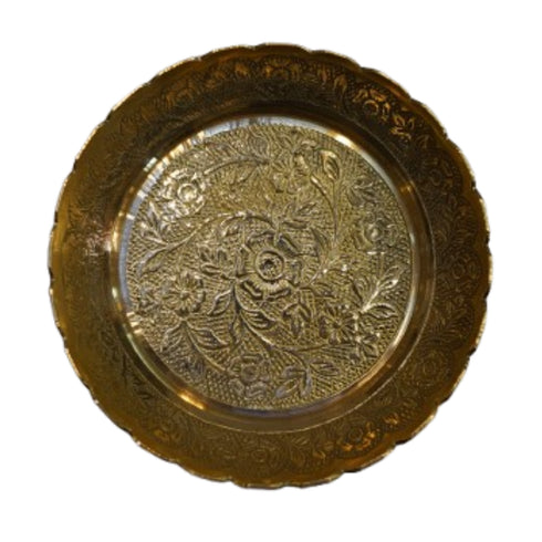 Floral Design Plate 134g