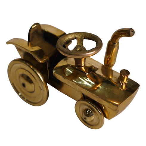 Brass Tractor Miniature Showpiece 202g Set of 1