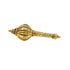 Brass Ram Engraved Hanuman Gada 460g