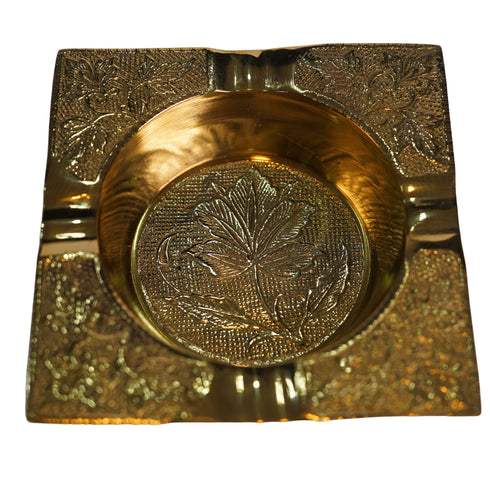 Brass Decorative Ashtray 266g Set of 2
